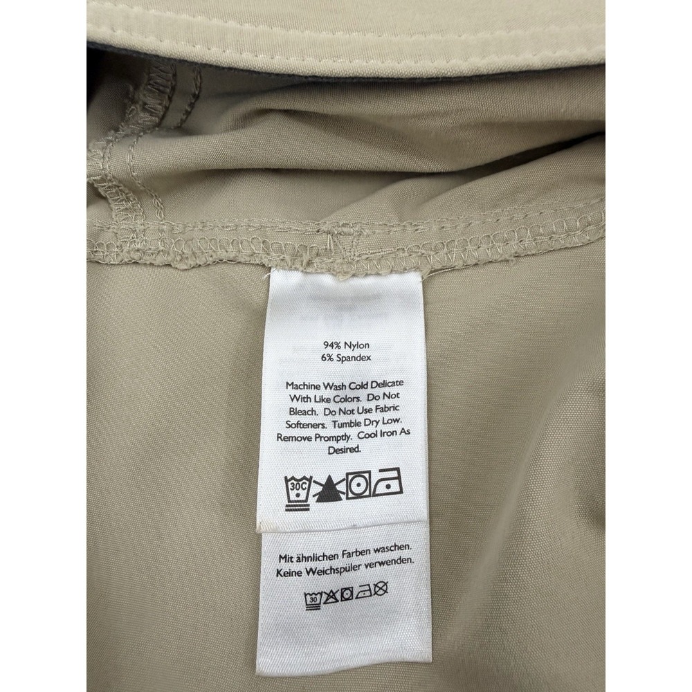 Eddie Bauer Men's First Ascent Cargo Shorts, Size 34, Khaki, 12" Inseam - Picture 7 of 9